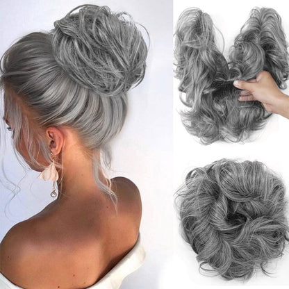 👱♀️ LIMITED-TIME 49% OFF! ✨ Clip-In Messy Side Comb Hair Bun – Instant Voluminous Updo, Heat Resistant 🎀