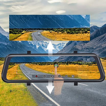 🔥49% OFF!!📢🚗 12" 4K Dual Dash Cam – Front & Rear HD Recording with Night Vision ✨