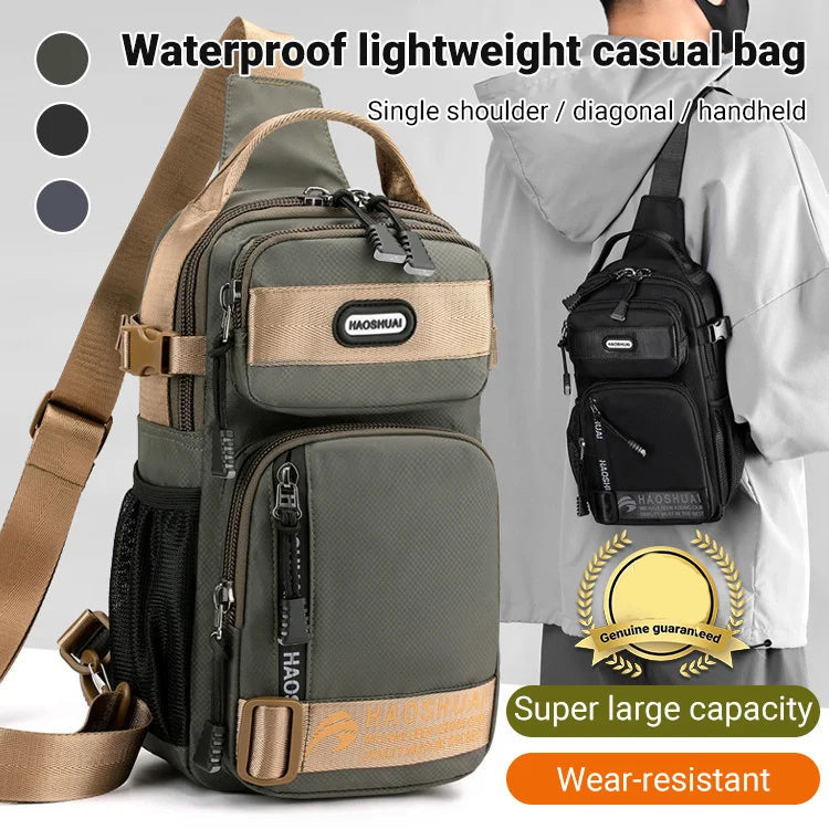 💼Hot Sale 49% OFF! 🔥 2025 Adjustable Oxford Cloth Casual Chest Bag – Stylish & Durable ✨