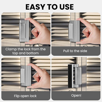 🚪 49% OFF NOW! 🔒 Home Security Door Reinforcement Lock – Extra Protection, No-Drill Installation & Adjustable 🏠