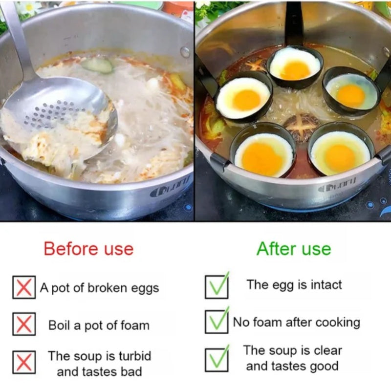 🎉 2026 Sale — Over 29,000 Sold!💞 Buy 1 Get 1 Free💥Hanging Ear Poached Egg Molds