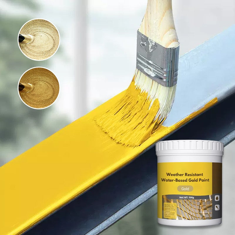 ⏳52% off!💛Weather Resistant Water-based Gold Paint💛
