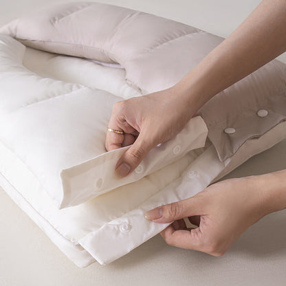 🛏️ LIMITED-TIME 49% OFF! ✨ Soft and Hard Dual-Zone Neck Support Pillow – Ergonomic, Breathable, Washable 😴