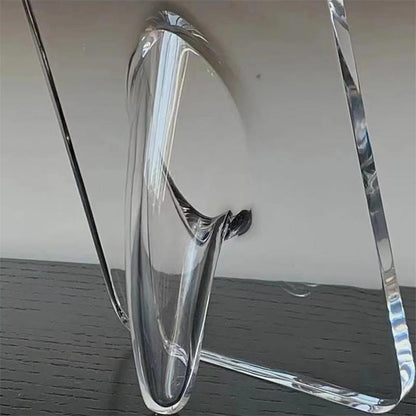 🏺 LIMITED-TIME 49% OFF! 💥 Photo Frame Shaped Clear Flower Vase – Nordic Style, Acrylic, Desktop Decor ✨