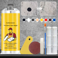 🧱 BUY 2 GET 1 FREE! ✨ Tile & Stone Crack Repair Kit - Professional-Grade Filler for Sealing Gaps, Waterproof & Color-Matching Formula 🛠️💧
