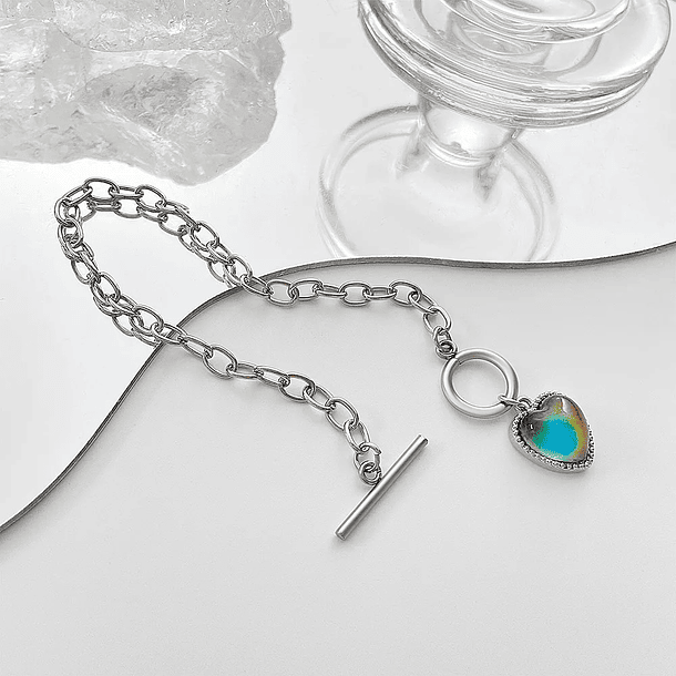 🔮 BUY 1 GET 1 FREE! 🎁 Colour‑Changing Mood Bracelet – Fun, stylish & reactive ✨