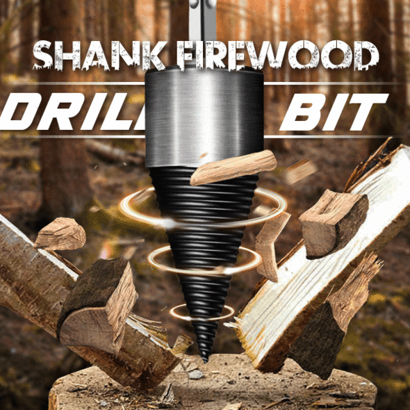 🪓 LIMITED-TIME 49% OFF! ⚡ Firewood Auger Drill Bit – Labor-saving, Efficient, Heavy-duty ✨