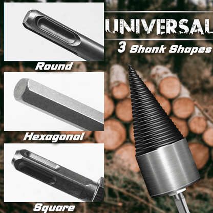 🪓 LIMITED-TIME 49% OFF! ⚡ Firewood Auger Drill Bit – Labor-saving, Efficient, Heavy-duty ✨