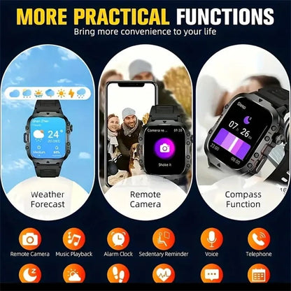 📢📢49% OFF !! ⏰Rugged Outdoor Smart Watch - 100+ Sports Modes
