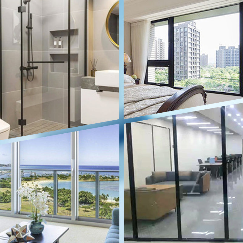 🔥Big Sale 49% OFF🔥Waterproof UV Resistant Frosted Glass Paint with Roller Brush