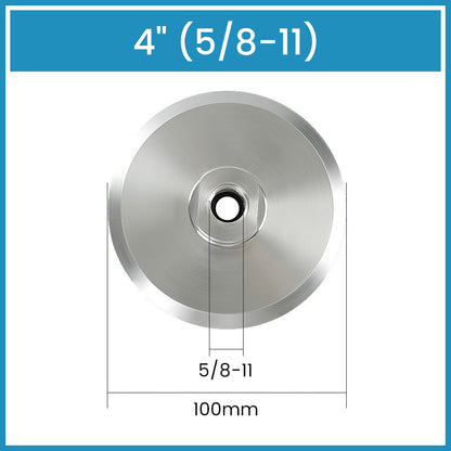 3" 4" 5" Aluminum Backer Pads with Thread for Sanding Polishing
