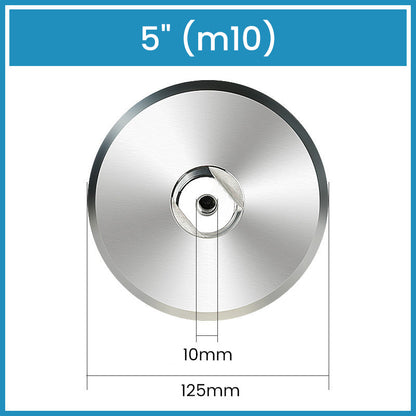 3" 4" 5" Aluminum Backer Pads with Thread for Sanding Polishing