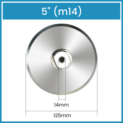 3" 4" 5" Aluminum Backer Pads with Thread for Sanding Polishing