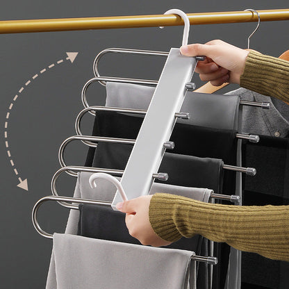 🔥BUY 1 GET 1 FREE💖Space-Saving Multiple Trouser Hanger✨
