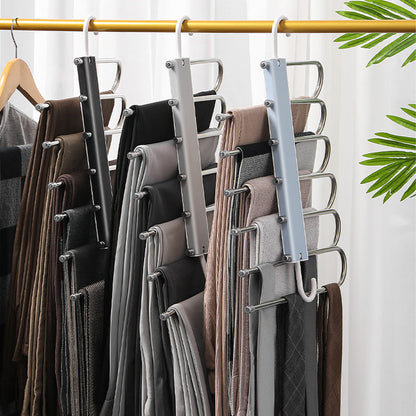 🔥BUY 1 GET 1 FREE💖Space-Saving Multiple Trouser Hanger✨