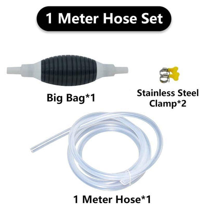 🥳2026 HOT SALE🥳💞50K+ SOLD!💥 49% OFF! Manual Pump Suction Liquid Sucker – No electricity needed. Transfers gasoline, water, oil & more. Easy squeeze pump, high-flow hoses. PVC durable, corrosion-resistant. A handy home essential. 🛢️💧