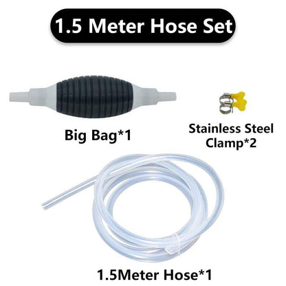 🥳2026 HOT SALE🥳💞50K+ SOLD!💥 49% OFF! Manual Pump Suction Liquid Sucker – No electricity needed. Transfers gasoline, water, oil & more. Easy squeeze pump, high-flow hoses. PVC durable, corrosion-resistant. A handy home essential. 🛢️💧