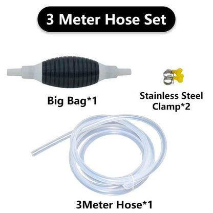 🥳2026 HOT SALE🥳💞50K+ SOLD!💥 49% OFF! Manual Pump Suction Liquid Sucker – No electricity needed. Transfers gasoline, water, oil & more. Easy squeeze pump, high-flow hoses. PVC durable, corrosion-resistant. A handy home essential. 🛢️💧