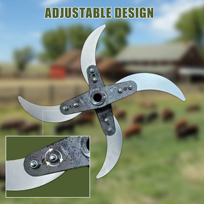 🎉Household Farming Grass Shredder Knife Blades