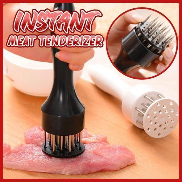 🥩  Stainless Steel Meat Tenderizer Needle – 21 Blades, Fast Marinade, Easy Clean 🔪