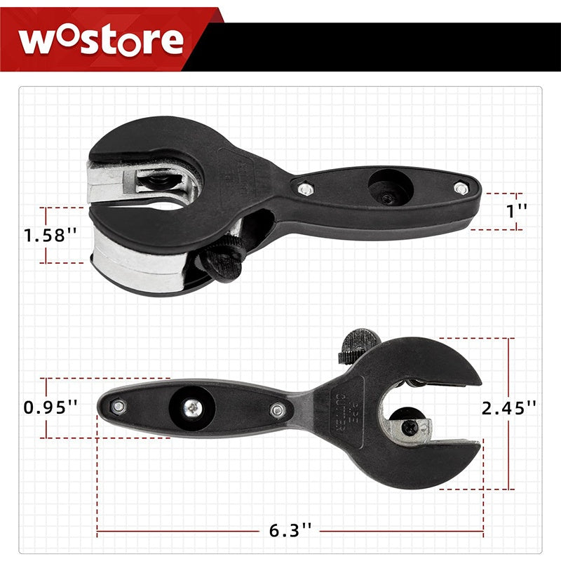 🔥2026 New Upgrade ＆ Hot Sale ＆ 49％ Off🔥 3‑Piece Ratcheting Tubing Cutter Set‑Compact 🛠️