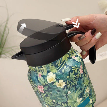 🥳2026 HOT SALE🥳💞50K+ SOLD!🌿🍵 Flash Sale 49% Off! Insulated Teapot with Strainer – Brew whole leaf tea freely. Stays hot for hours, pours perfectly. Your quiet moment companion. 🍂☕