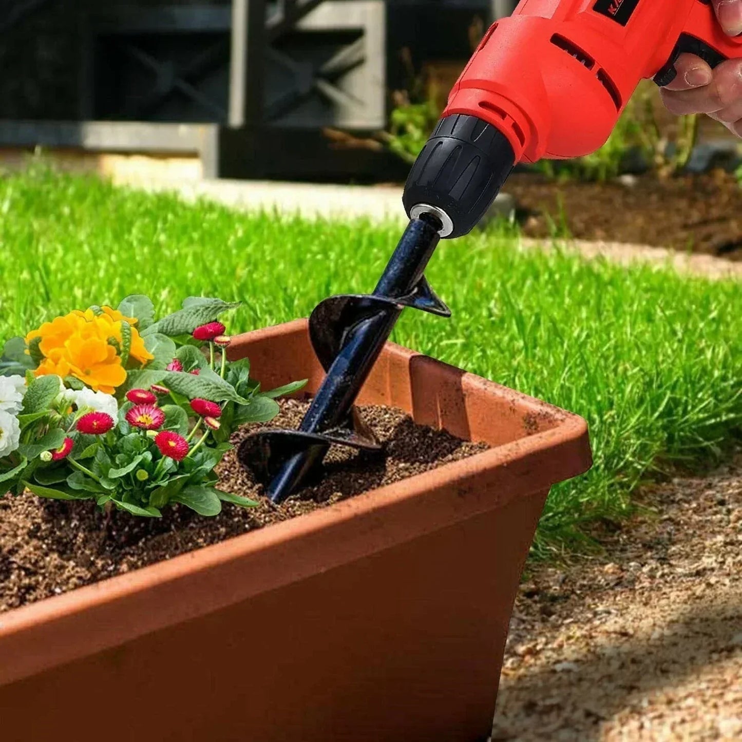 💐49% OFF ! Spiral Drill for Planting – Ready in 30 Seconds ⏱️🌿【Flash Sale】