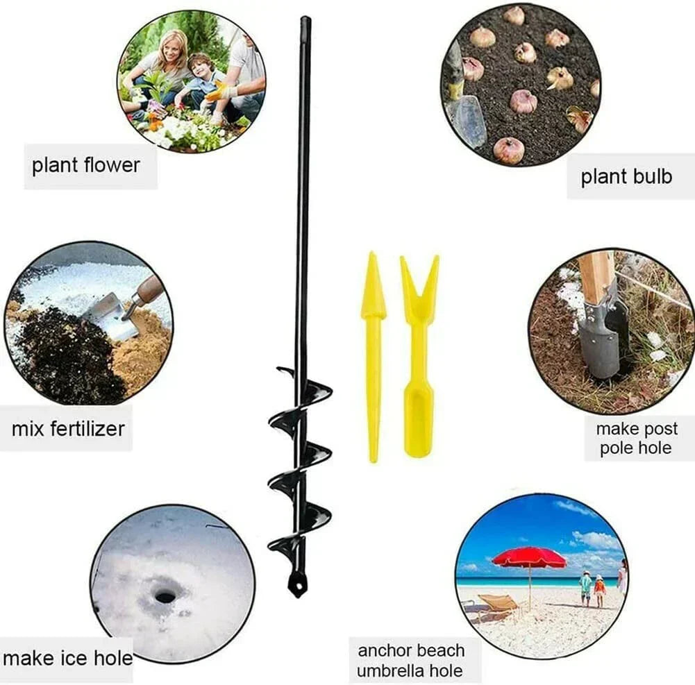 💐49% OFF ! Spiral Drill for Planting – Ready in 30 Seconds ⏱️🌿【Flash Sale】