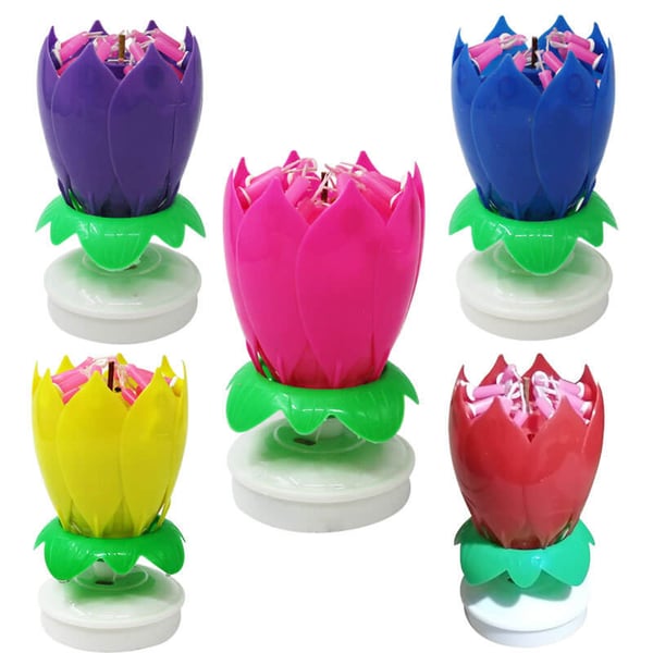 🔥HOT SALE 49% OFF🎂Magic Flower Birthday Candle