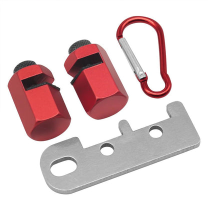 High Accuracy Aluminum Alloy Hexagonal Stair Gauge Jigs for Woodworking