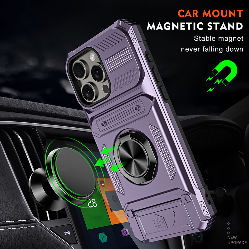 📱 49% OFF | Magnetic Phone Case with Card Holder