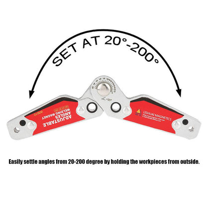 Adjustable Multi-Angle Welding Magnet Clamp Tool