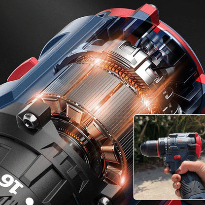 Electric Drill & Screwdriver with Removable Chuck