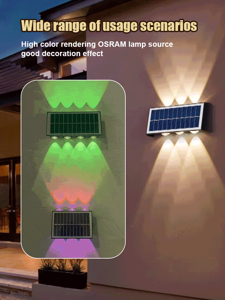 💥Last Day Promotion 50% OFF💥 Solar Powered Wall Light