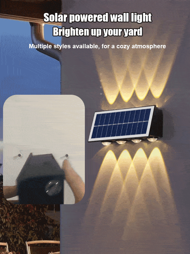 💥Last Day Promotion 50% OFF💥 Solar Powered Wall Light
