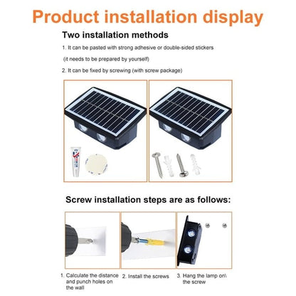 💥Last Day Promotion 50% OFF💥 Solar Powered Wall Light