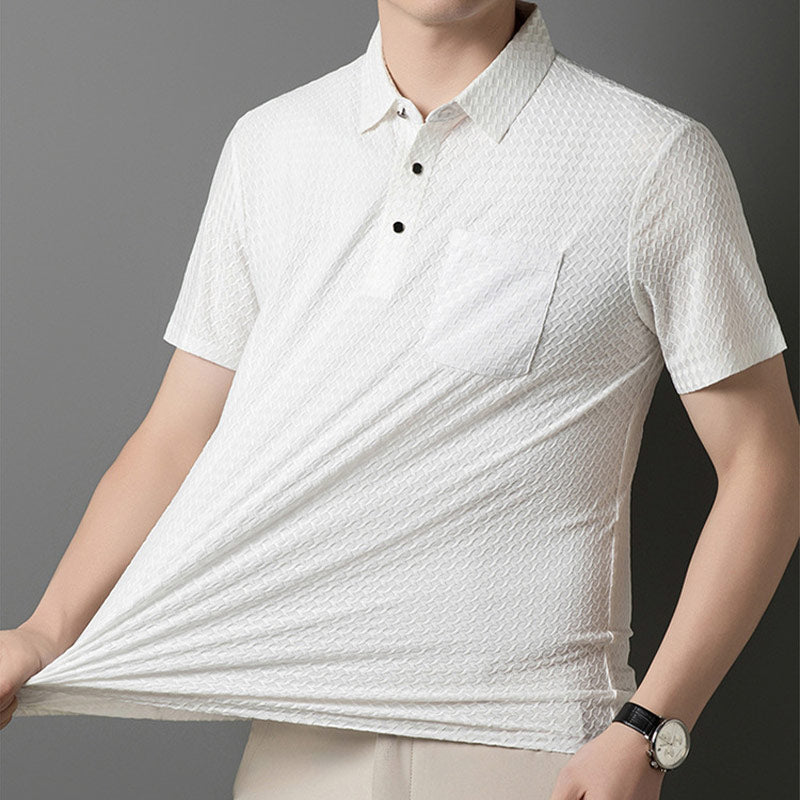 ⏳Limited-time 49% off⏰Men's Textured Short-Sleeve Shirt👔🌿