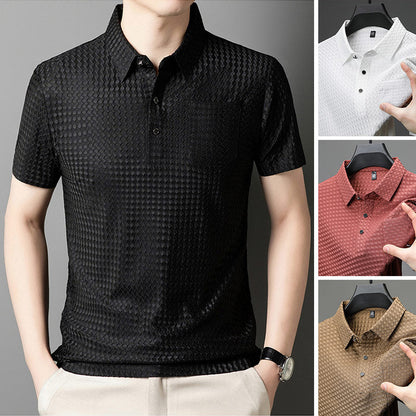 ⏳Limited-time 49% off⏰Men's Textured Short-Sleeve Shirt👔🌿