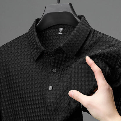 ⏳Limited-time 49% off⏰Men's Textured Short-Sleeve Shirt👔🌿