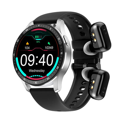 ⌚ 49% OFF NOW! 🎧 2-in-1 Smartwatch with Wireless Earbuds – Music, Calls & Fitness All in One 📱