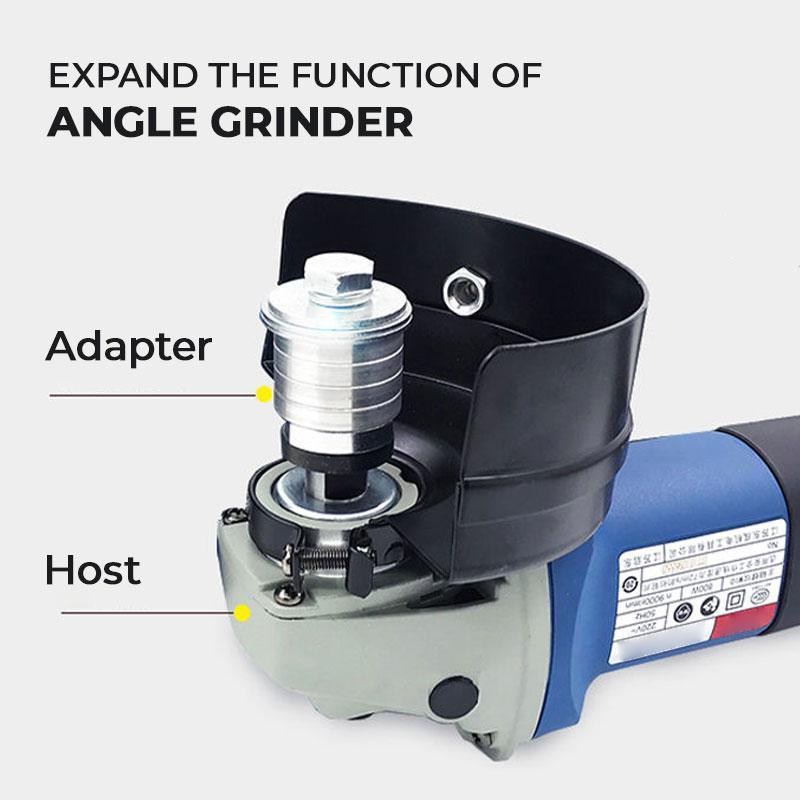 Angle Grinder To Grooving Machine Adapter