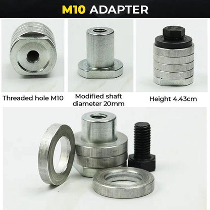 Angle Grinder To Grooving Machine Adapter