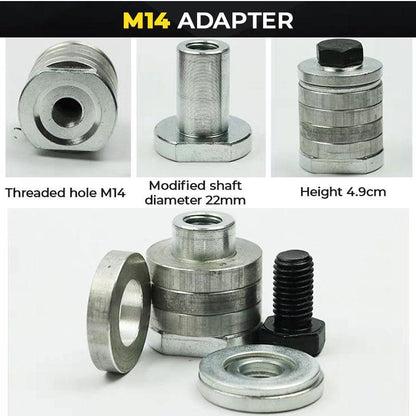 Angle Grinder To Grooving Machine Adapter