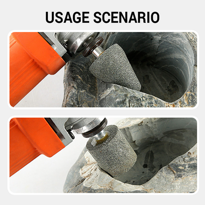 Shaped Stone Processing Grinding And Polishing Angle Grinder Grinding head