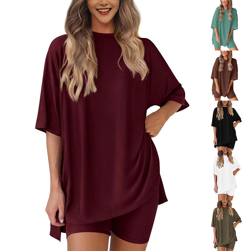🌸2026 Limited Hot Sale 49% OFF🌸Women's Summer Casual Loose Two-piece Set💃