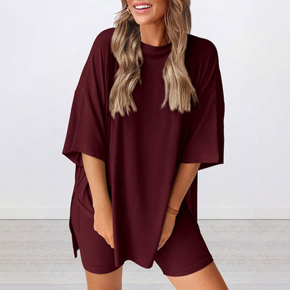 🌸2026 Limited Hot Sale 49% OFF🌸Women's Summer Casual Loose Two-piece Set💃