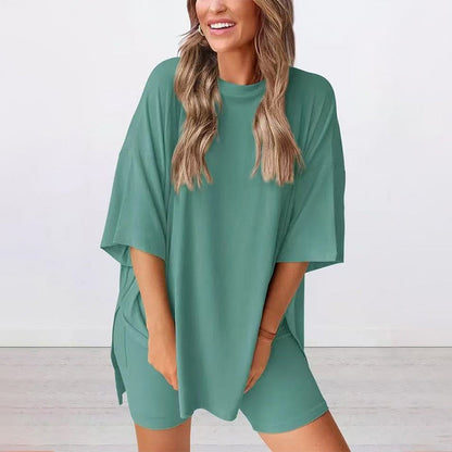 🌸2026 Limited Hot Sale 49% OFF🌸Women's Summer Casual Loose Two-piece Set💃