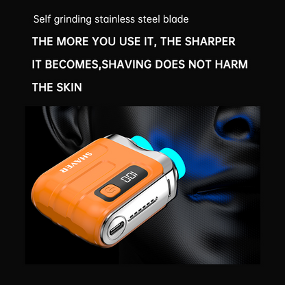 🪒 49% OFF!🔥Portable Mini Men's Electric Shaver – Compact & Rechargeable🧳