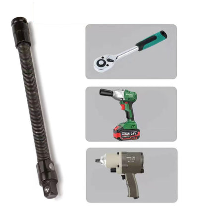🚗HOT SALE -40% OFF🔥 🔧🌀 1/2" Flexible Socket Extension Bar! Conquer Tight Spaces in Seconds🔩🚗