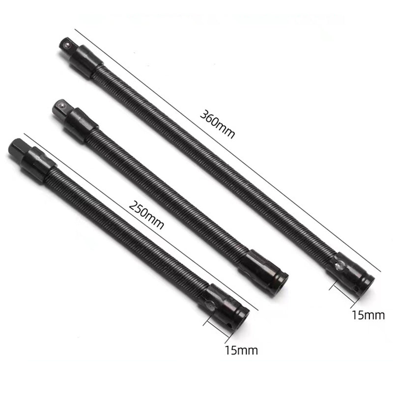 🚗HOT SALE -40% OFF🔥 🔧🌀 1/2" Flexible Socket Extension Bar! Conquer Tight Spaces in Seconds🔩🚗